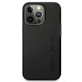 Miniatyrbillede 6 af 8: AMG AMHCP13XDOLBK Leather Back Case For Apple iPhone 13 Pro Max Black