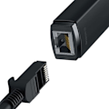 Pikkukuva 1 / 11: ADAPTOR RETEA Baseus Lite, USB 2.0 to RJ-45 10/100 Mbps Adapter, LED, negru "WKQX000001" (timbru verde 0.18 lei)  - 6932172606022