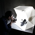 Miniatyrbillede 2 af 6: Orangemonkie shooting tent Foldio 3