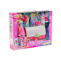 Miniatyrbillede 7 af 7: Doll with Accessories Wardrobe in a Bag
