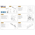 Miniatyrbillede 6 af 6: Neomounts FPMA-D960 mounting kit - full-motion - for LCD display - black