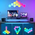 Miniatyrbillede 2 af 6: Govee Glide Hexa Light Panels Smart panel Wi-Fi