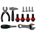 Miniatyrbilde 2 av 6: Tool Set Battery Drill Hammer Helmet