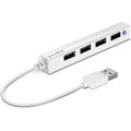 Pikkukuva 1 / 3: Speedlink USB hub Snappy Slim 4-port USB 2.0 Passive, white (SL-140000-WE)