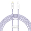 Miniatyrbillede 6 af 9: USB-C to Lightning cable Baseus Dynamic 2 Series 20W 2m (purple)