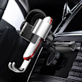 Miniatyrbillede 1 af 8: SUPORT AUTO Baseus Metal Age Gravity pt. SmartPhone, fixare in suport CD/DVD player auto, argintiu "SUYL-J0S" - 6953156291515