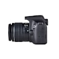 Miniatyrbild 6 av 9: Canon | SLR Camera Kit | Megapixel 24.1 MP | ISO sensitivity (max) 12800 | Display diagonal 3.0 " | Wi-Fi | Video recording | APS-C | Black