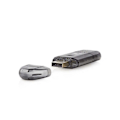 Pikkukuva 3 / 4: NEDIS čtečka paměťových karet/ MMC / SD / SDHC / USB 2.0/ černá