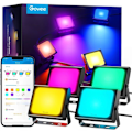 Miniatyrbillede 1 af 8: Govee H7060; LED floodlights; RGBICWW, IP65, Bluetooth, Wi-Fi