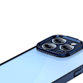 Miniatyrbillede 6 af 6: Baseus Glitter Transparent Case and Tempered Glass set for iPhone 14 Pro Max (blue)