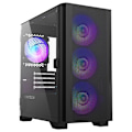 Pikkukuva 4 / 6: Montech AIR 100 ARGB, Micro-ATX, Tempered Glass - black