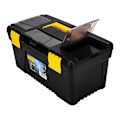 Miniatyrbillede 4 af 6: Plastic Tool Box Deli Tools EDL432417, 15'' (yellow)