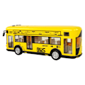 Pikkukuva 3 / 6: Yellow City Bus With Friction Drive 1:18