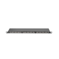 Miniatyrbillede 2 af 5: LANBERG PATCH PANEL 24 PORT 0.5U CAT.5E FTP BLACK