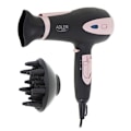 Pikkukuva 1 / 5: Adler | Hair Dryer | AD 2248b ION | 2200 W | Number of temperature settings 3 | Ionic function | Diffuser nozzle | Black/Pink