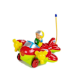 Pikkukuva 2 / 5: Baby R/C Airplane with Remote Control Steering Wheel Red