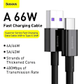 Pikkukuva 10 / 11: Baseus Type-C Superior series fast charging data cable 66W (11V/6A) 2m Black (CATYS-A01)