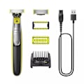 Pikkukuva 4 / 7: Philips | Face and Body Shaver | QP2834/20 OneBlade 360 | Operating time (max) 60 min | Wet & Dry | Lithium Ion | Black/Green
