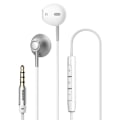 Pikkukuva 1 / 6: Baseus Earphone Encok H06 lateral in-ear Wired Silver (NGH06-0S)