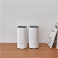 Miniatyrbillede 1 af 3: TP-Link AC1200 Whole Home Mesh Wi-Fi System, 3-Pack