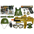 Pikkukuva 1 / 11: Military Toy Set Soft Bullet Pistols MP7