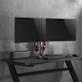 Miniatyrbillede 5 af 6: Varr VDSGM Universal Dual Screen Gaming Monitor Stand 17 "- 27"