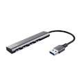 Pikkukuva 5 / 5: USB Centrmezgls Trust Halyx 4 Port USB 3.2 Gen1 Hub