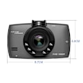 Miniatyrbillede 2 af 5: RoGer VR Car video recorder Full HD / microSD / LCD 2.7'' + Holder