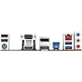 Miniatyrbild 4 av 5: Gigabyte | B760M DS3H 1.0 M/B | Processor family Intel | Processor socket LGA1700 | DDR5 | Memory slots 4 | Supported hard disk drive interfaces SATA,