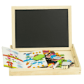 Pikkukuva 1 / 3: RoGer Double-sided Magnetic Wooden Board with Puzzle