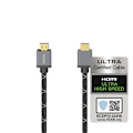 Miniatyrbillede 4 af 6: Hama Ultra High Speed HDMI™ Cable, Plug - Plug, 8K, Metal, Ethernet, 2.0 m