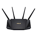 Pikkukuva 2 / 3: Wireless Router|ASUS|Wireless Router|3000 Mbps|Mesh|Wi-Fi 5|Wi-Fi 6|IEEE 802.11 b/g|IEEE 802.11n|USB 3.2|1 WAN|4x10/100/1000M|Number of antennas 4|RT-