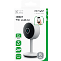 Miniatyrbild 4 av 4: WiFi camera DELTACO SMART HOME with motion detection and 2-way audio, 2MP, IR-night vision, ONVIF, white / SH-IPC05