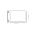 Miniatyrbilde 5 av 5: Graphic Display Tablet HUION Kamvas Pro 13, 13.3", 2.5K 2560 x 1600