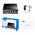 Miniatyrbilde 2 av 6: Cudy GS105D network switch Gigabit Ethernet (10/100/1000) Black