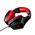 Miniatyrbilde 1 av 6: Modecom Volcano MC-831 Rage Sword Gaming Headset with Microphone / 3.5mm / 2.2m Cable