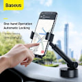 Pikkukuva 9 / 11: SUPORT AUTO Baseus Simplism pt. SmartPhone, fixare parbriz sau bord prin ventuza, negru "SUYL-JY01" - 6953156220966