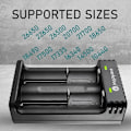 Miniatyrbillede 4 af 4: Charger for Cylindrical li-ion Batteries everActive LC-200