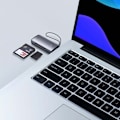 Pikkukuva 8 / 11: Baseus Card Reader Lite Series SD / TF to USB-A, Gray (WKQX060013)