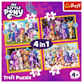 Miniatyrbilde 6 av 6: TREFL MY LITTLE PONY Puzzle 4 in 1 set