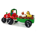 Pikkukuva 3 / 4: Tractor with a trailer, animals for babies, batteries, lights, sound