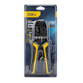 Miniatyrbillede 5 af 5: Deli Tools EDL4971 Ethernet Connector Crimping Pliers, 4/6/8P, RJ45/RJ14/RJ12/RJ9