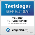 Miniatyrbillede 8 af 8: TP-LINK | AV1300 Gigabit Passthrough Powerline Starter Kit | TL-PA8010P KIT | 1300 Mbit/s | Ethernet LAN (RJ-45) ports 1 | No Wi-Fi | Extra socket
