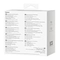 Miniatyrbild 7 av 9: Baseus Earphone Bluetooth Bowie EZ10 BT 5.3, TWS, White EU (A00054300226-Z1)