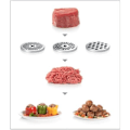 Pikkukuva 10 / 11: Bosch MFW68660 mincer 800 W Black, Chrome