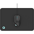 Miniatyrbillede 1 af 6: Platinet mouse PMOM010 + mouse pad, black (45571)