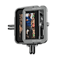 Miniatyrbillede 5 af 7: TELESIN Aluminum cage for GoPro Hero 12/11/10/9 +vertical adapter