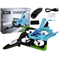 Miniatyrbillede 1 af 9: Airplane Fighter R/C Blue