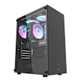 Miniatyrbild 2 av 7: Computer case Darkflash DK100 (black)