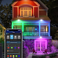 Miniatyrbillede 2 af 8: Govee H7060; LED floodlights; RGBICWW, IP65, Bluetooth, Wi-Fi